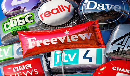 Freeview is now available built directly into the television